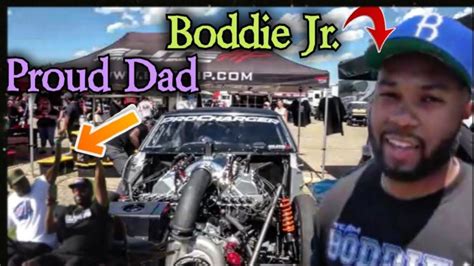 He has been racing both on the streets and the track for years. . How old is boddie jr from street outlaws
